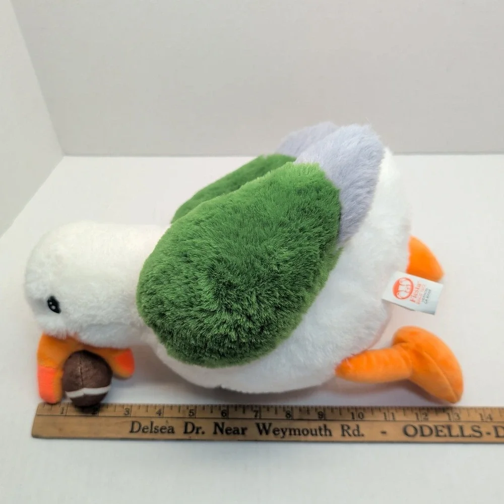 Fiesta Morey's Pier Sunny Seagull Plush 10 Inch Green Wings Football Eagles